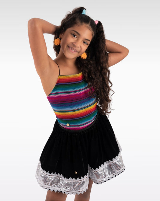 TOP CHIQUITITA - ARCOÍRIS (NIÑA)