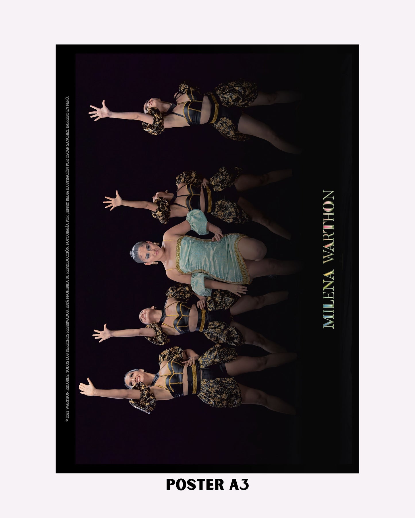 POSTER A3 MILENA WARTHON- HIJAS DEL SOL