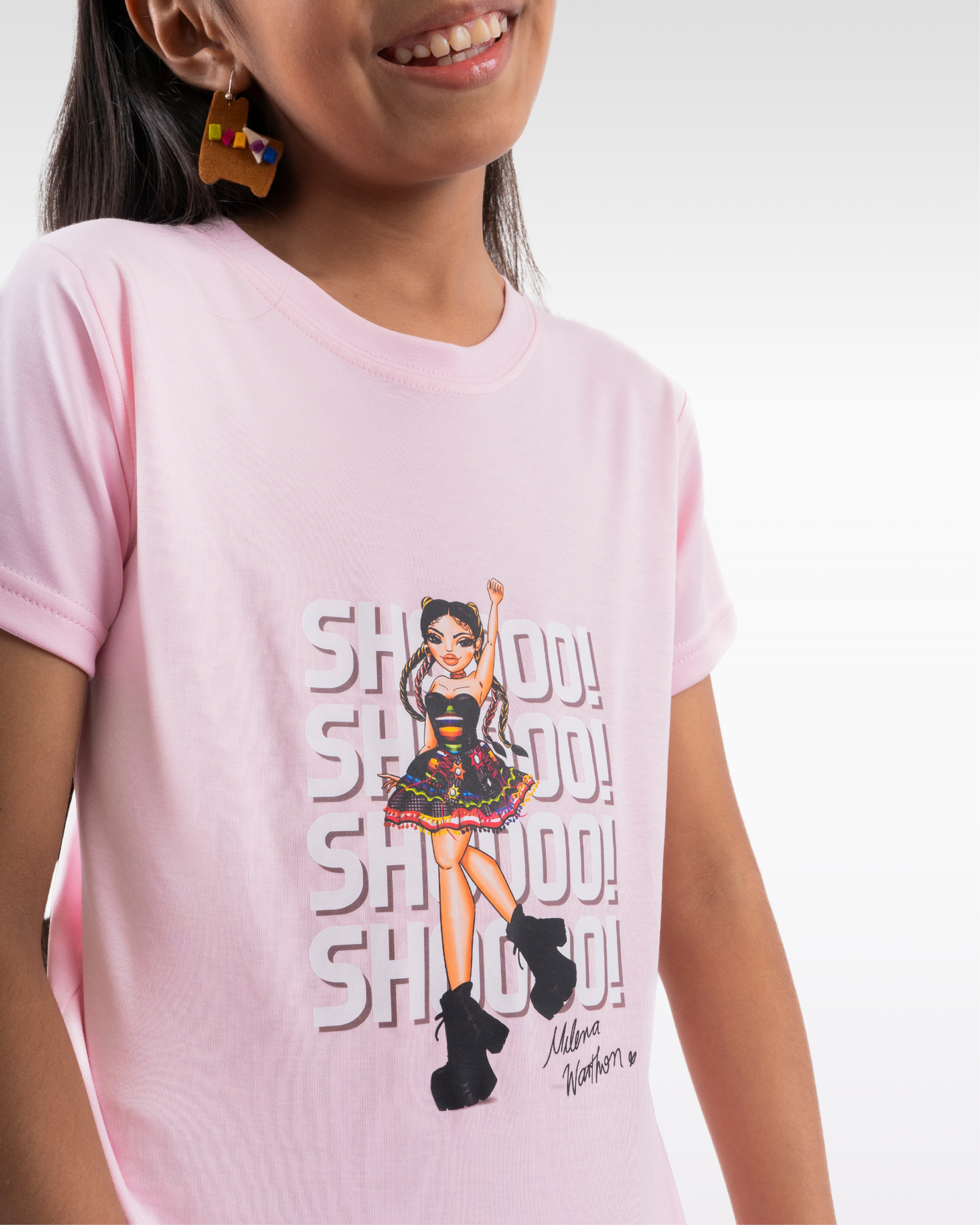 POLO VOLVIÓ A LATIR DOLL - ROSA (NIÑO UNISEX)