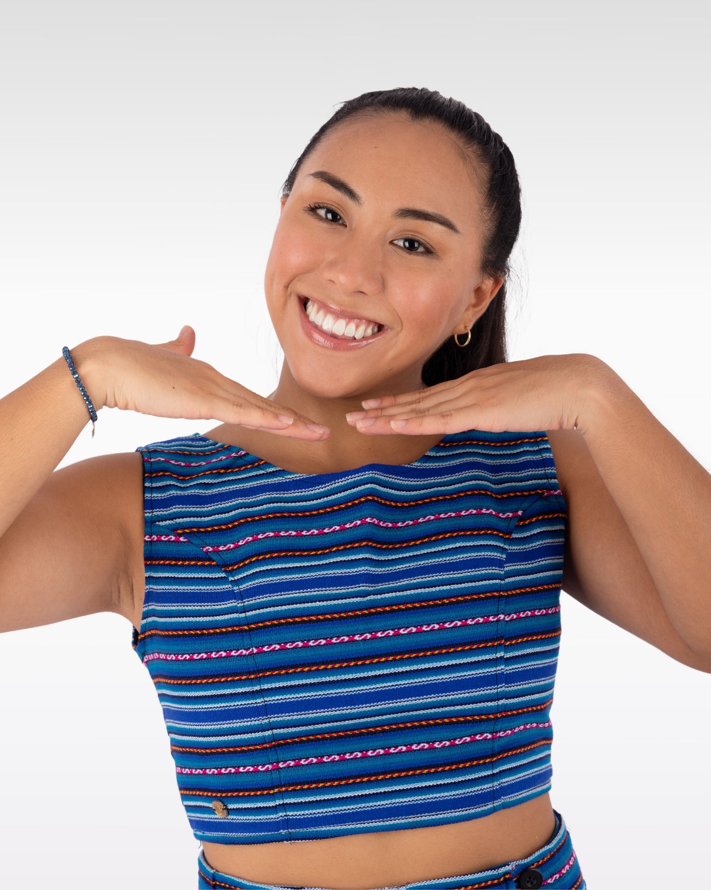 TOP KILLAY - AZUL (MUJER)