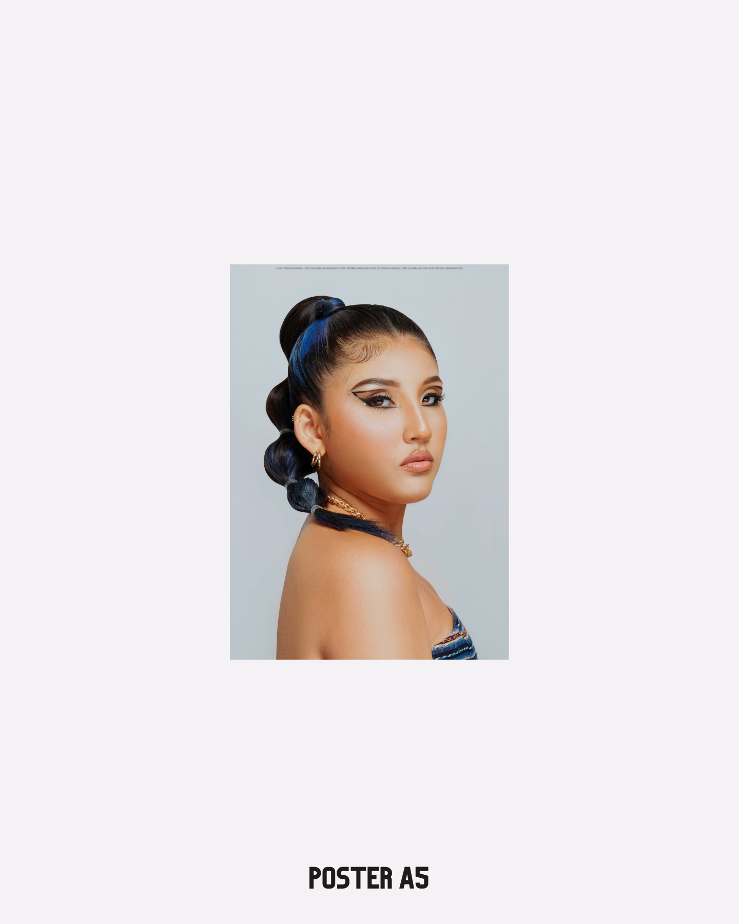 POSTER A5 MILENA WARTHON - LA NENA 2