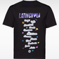 POLO LATINCHOLA PORTADA - NEGRO (ADULTO UNISEX)