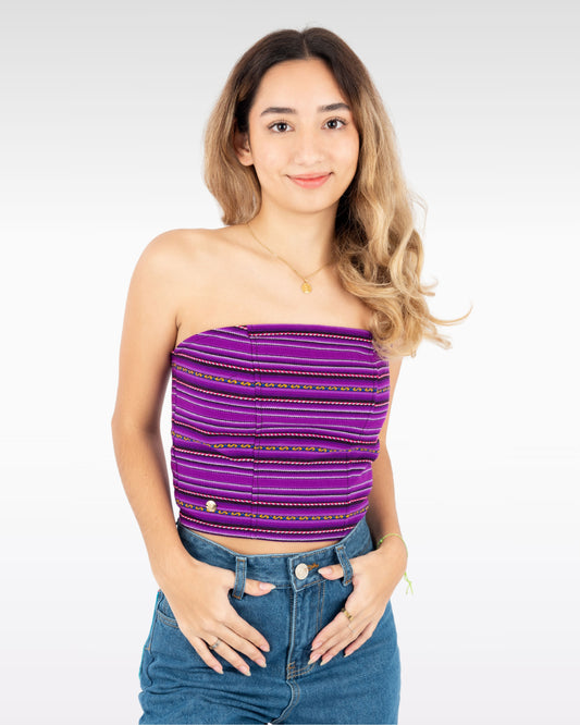 TOP ESTA SOY YO - MORADO (MUJER)