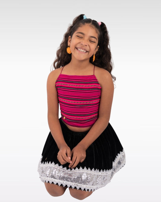 TOP CHIQUITITA - ROSADO (NIÑA)