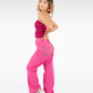 PANTALÓN  BOLSILLOS ANDINOS - ROSADO (MUJER)