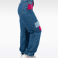 PANTALÓN PARCHES - ROSADO (MUJER)