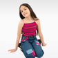 PANTALÓN PARCHES ROSADOS (NIÑA)