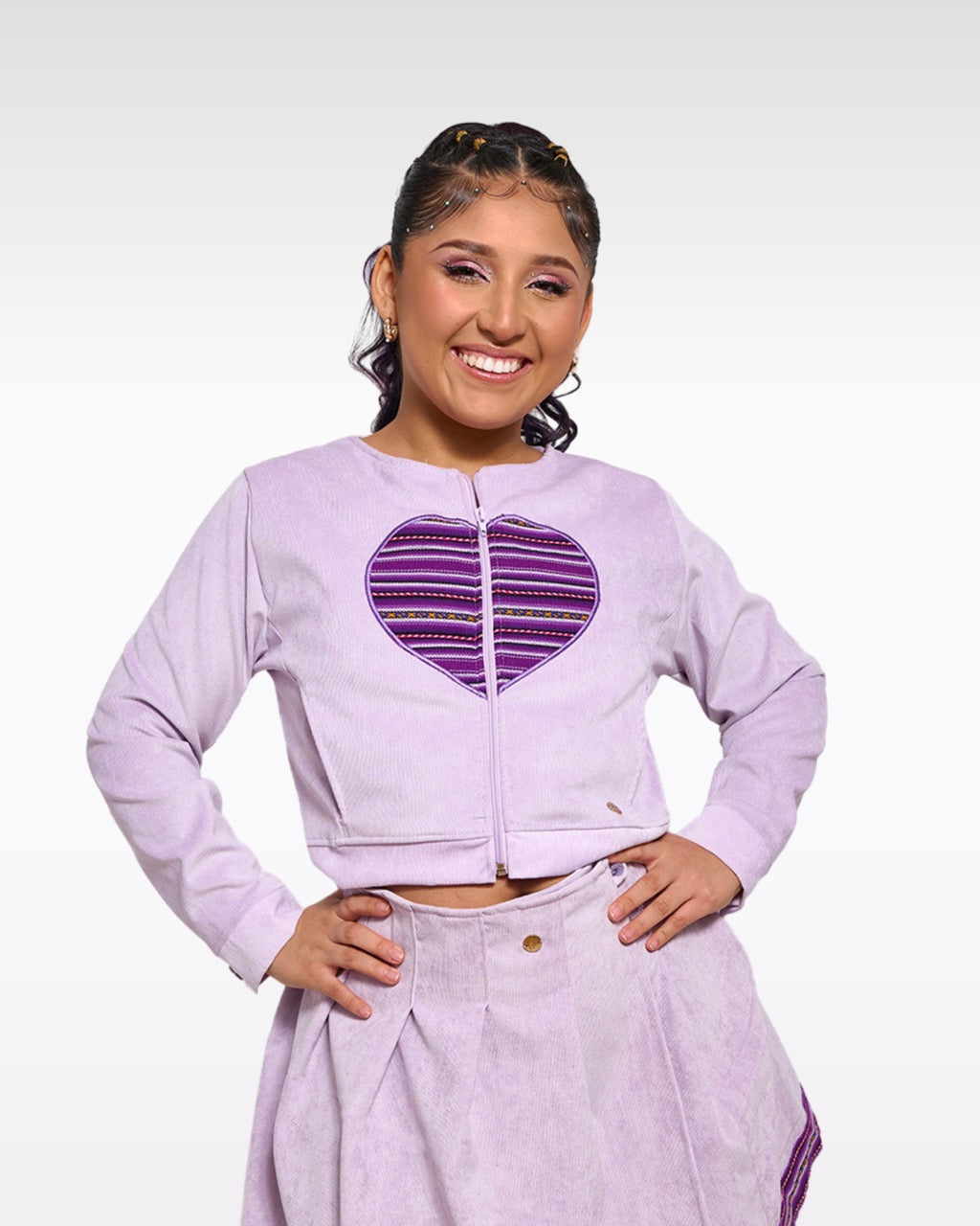 CASACA MUNAY - MORADO (MUJER)