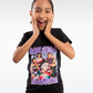 POLO MILENA COLLAGE - NEGRO (NIÑO UNISEX)