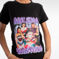 POLO MILENA COLLAGE - NEGRO (NIÑO UNISEX)
