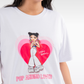POLO POP ANDINO LOVER - BLANCO (ADULTO UNISEX)