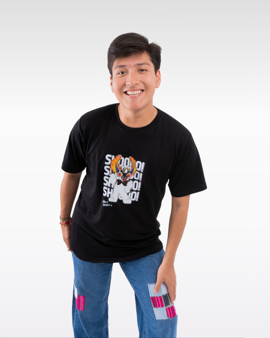 POLO VOLVIÓ A LATIR DOLL OSO - NEGRO (ADULTO UNISEX)