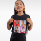 POLO MILEDOLLS - NEGRO (NIÑO UNISEX)