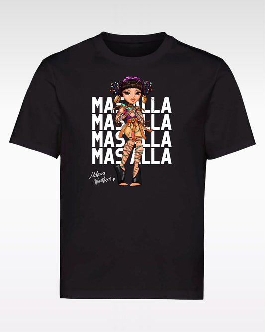 POLO MÁS ALLÁ LIGHT DOLL - NEGRO (ADULTO UNISEX)