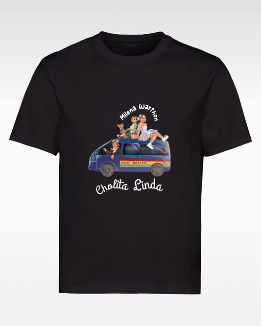 POLO CHOLITA LINDA DOLL - NEGRO (NIÑO UNISEX)