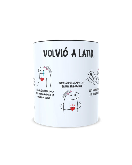 TAZA CANCIÓN VOLVIÓ A LATIR