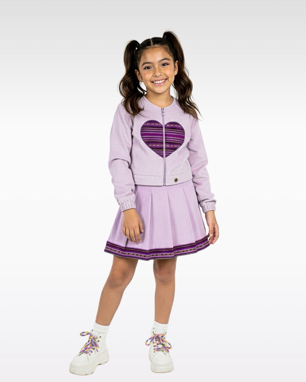 FALDA MUNAY - MORADO (NIÑA)