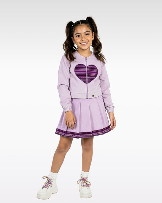 FALDA MUNAY - MORADO (NIÑA)