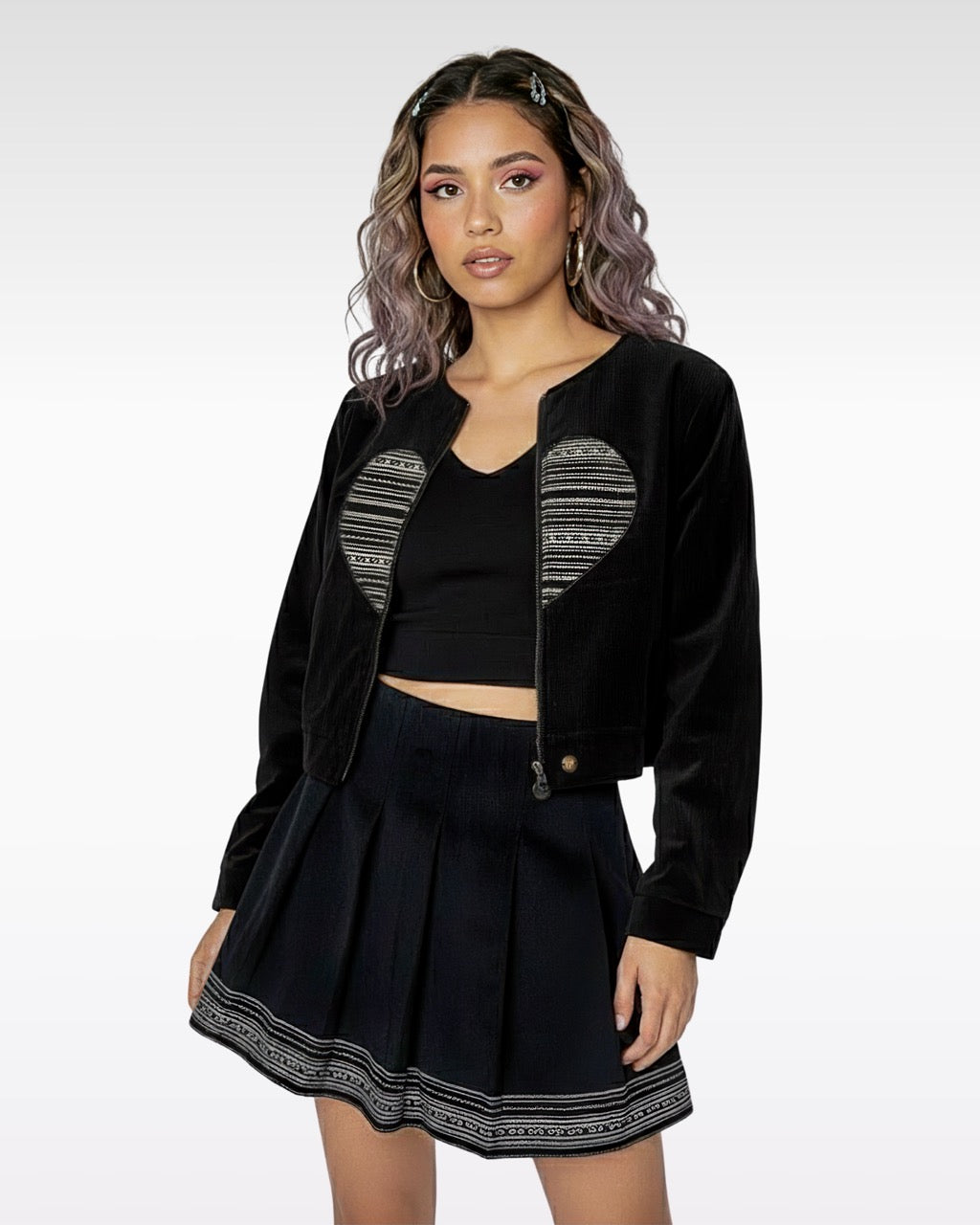 FALDA MUNAY - NEGRO (MUJER)