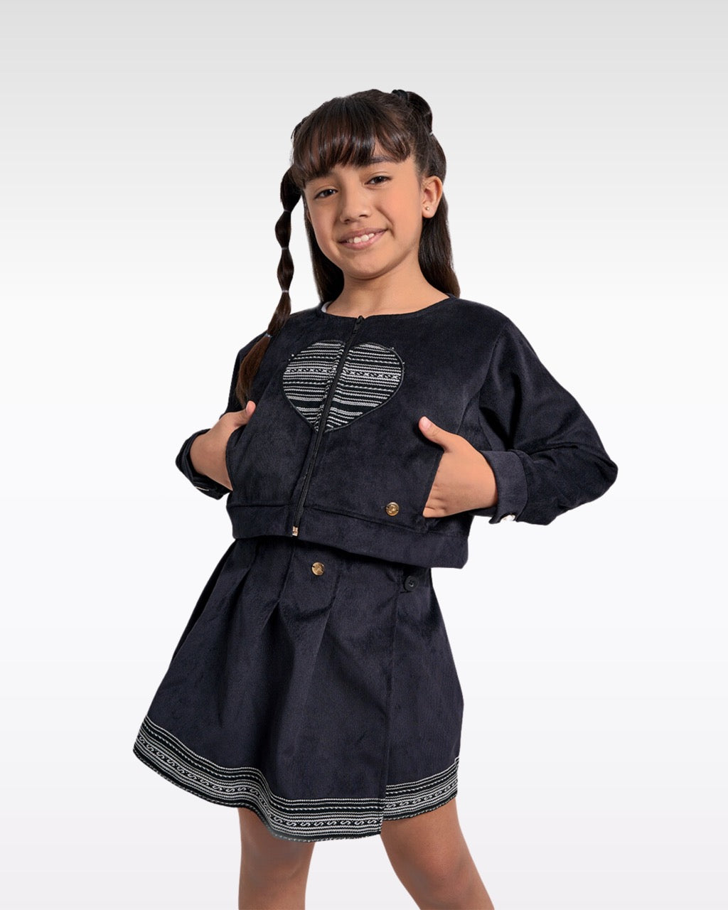 CASACA MUNAY - NEGRO (NIÑA)