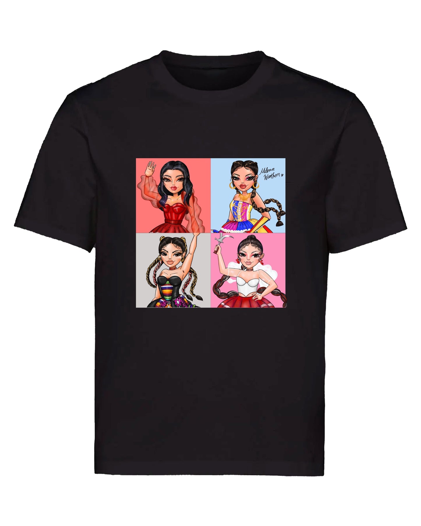 POLO MILEDOLLS - NEGRO (NIÑO UNISEX)