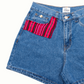 SHORT PARCHES ROSADOS (NIÑA)