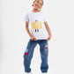 POLO HIJAS DEL SOL DOLL - BLANCO (NIÑO UNISEX)