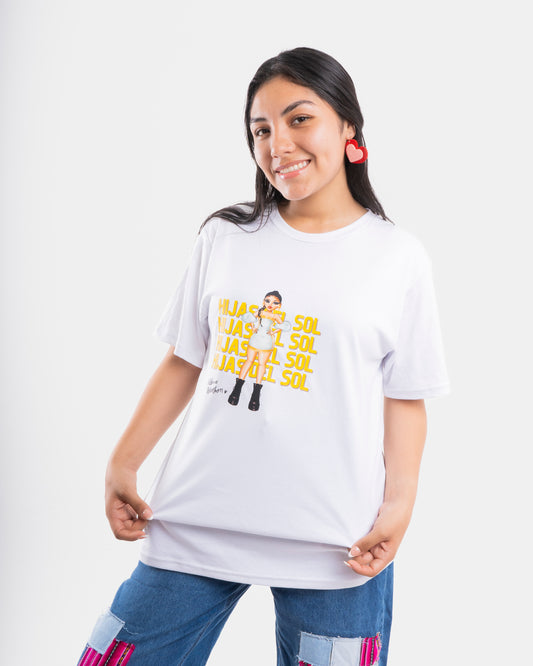 POLO HIJAS DEL SOL DOLL - BLANCO (ADULTO UNISEX)