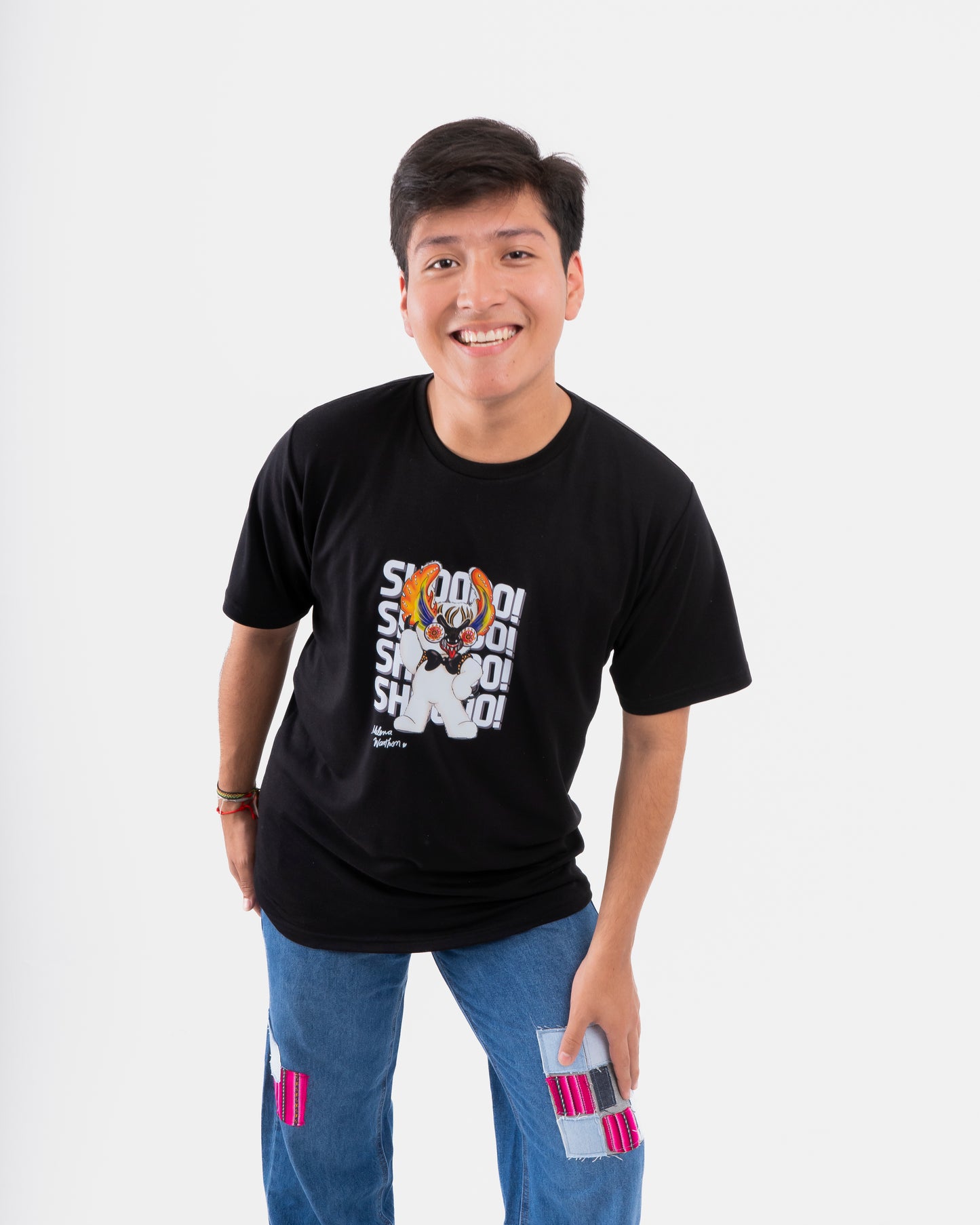 POLO VOLVIÓ A LATIR DOLL OSO - NEGRO (ADULTO UNISEX)
