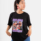 POLO MILENA COLLAGE - NEGRO (ADULTO UNISEX)