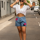 SHORT PARCHES ROSADOS (MUJER)