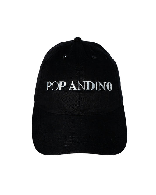 GORRA POP ANDINO EDICIÓN ALBÚM - NEGRA