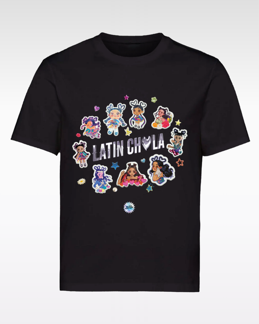 POLO LATINCHOLA STICKERS (ADULTO UNISEX)