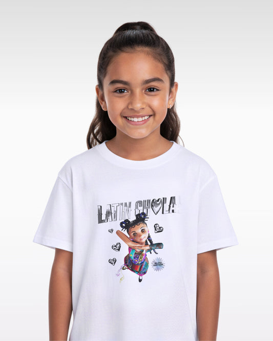 POLO LATINCHOLA - BLANCO (NIÑO UNISEX)