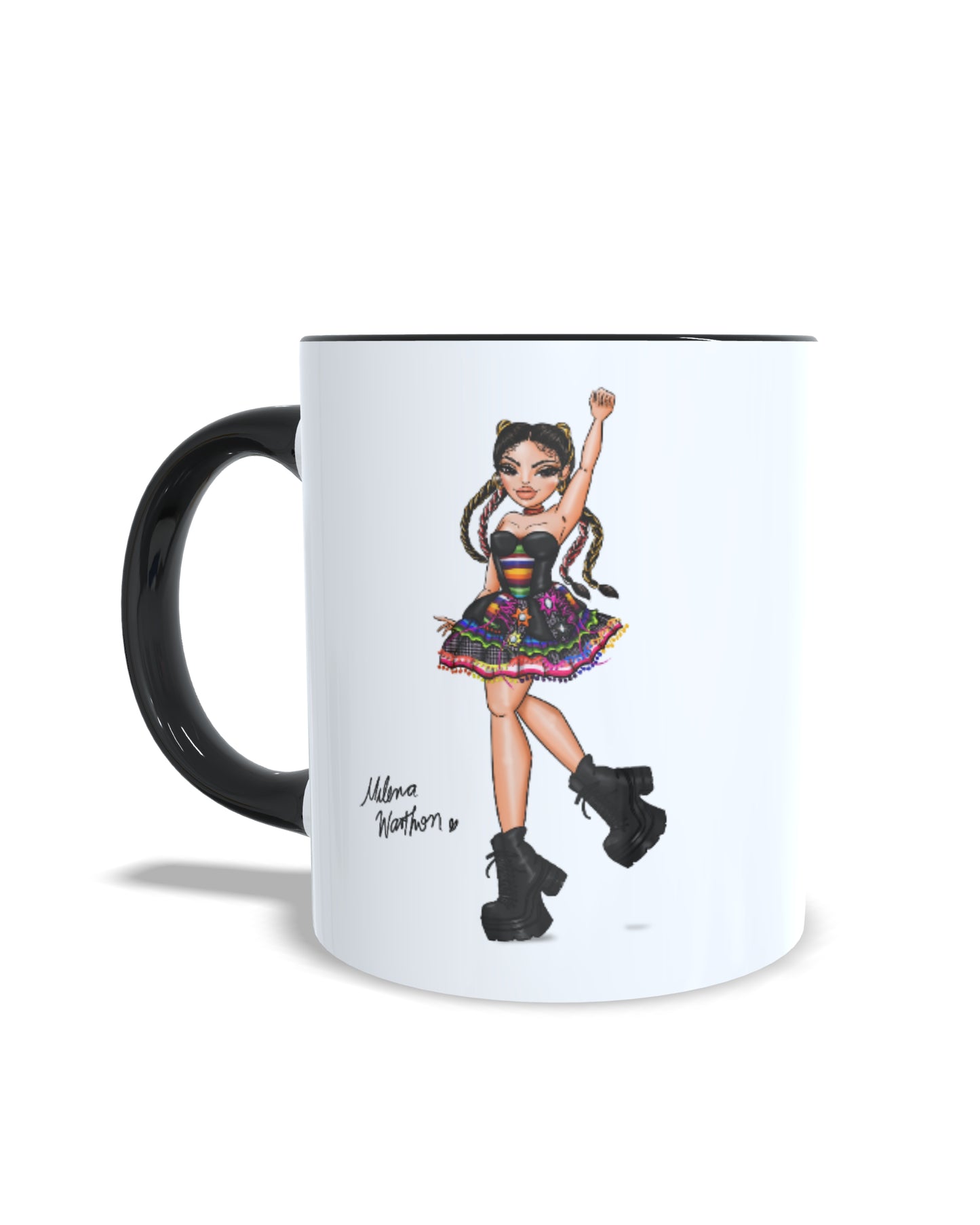 TAZA VOLVIÓ A LATIR MILENA WARTHON DOLL