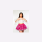 POSTER A5 MILENA WARTHON - POLLERA ROSADA