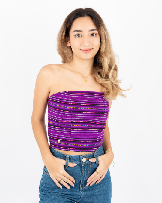TOP ESTA SOY YO - MORADO (MUJER)